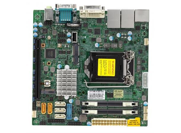 MBD- X11SSV-Q Mini-ITX, Socket LGA1151, Q170 